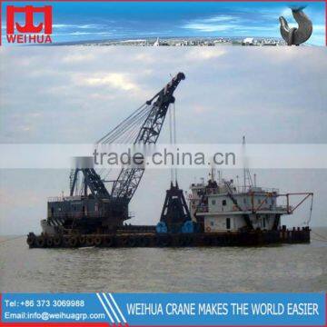 ISO standard 70t High Efficiency Grab Dredger Boat