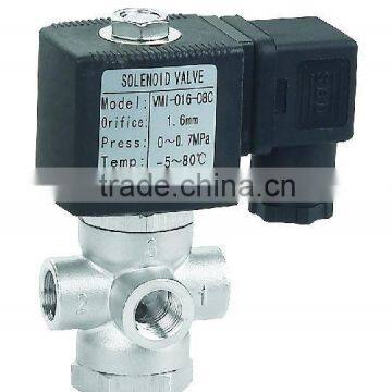 VMI three way mini water solenoid valve G1/4''