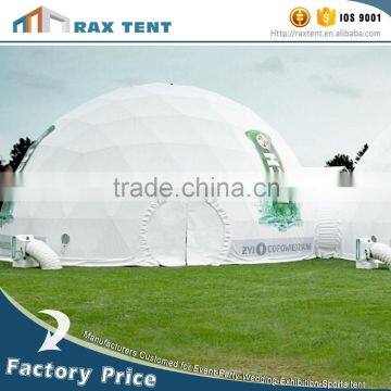 Geodesic Dome Tent Event Dome Tent White PVC Cover White Dome Mode Tent for Sale photo-3