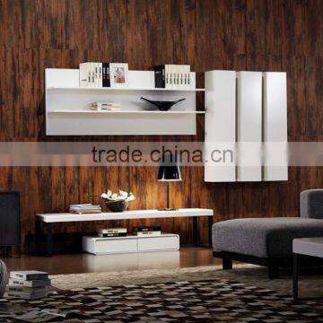 High Garde Modern Living Room Wooden Cabinet Solid Wood Display Cabinet