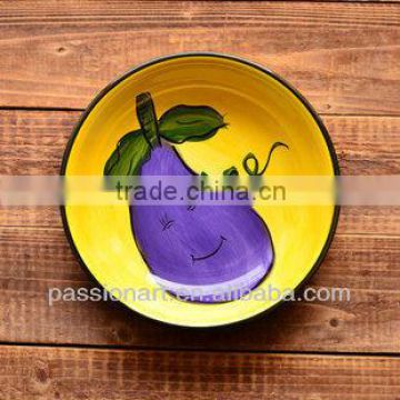 Custom Design Hand Made Ceramic Plate Model CP82353