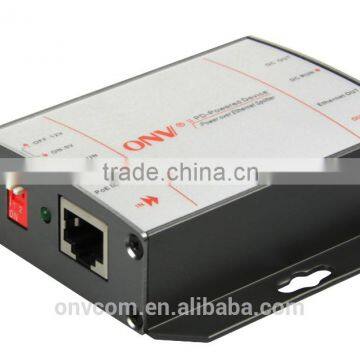 compatible IEEE 802.3af/IEEE 802.3at power injector 10/100/1000M 75W PoE Injector