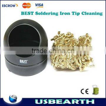 BEST Soldering Iron Tip Cleaning, Clean Ball Remover Wire Sponge