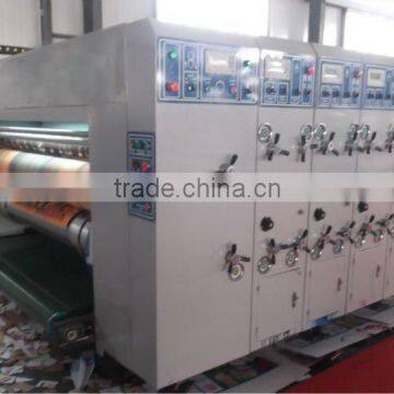 corrugated box flexo printing machine with CE