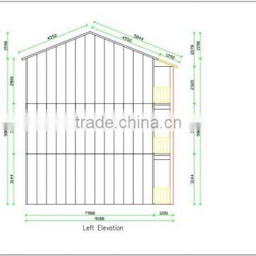 Easy Build Durable and Strong Prefab House Plans With Three Floor Prefab Cement House photo-6