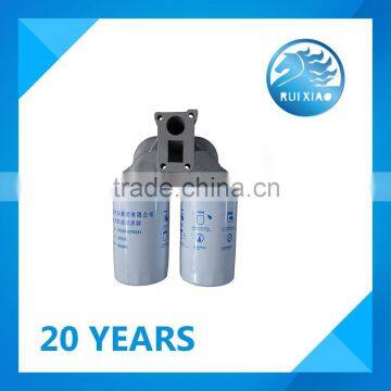 HOWO Truck A7 Spare Parts Engine Oil Filter Assembly VG1246070032