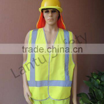 EN ISO 20471 high visibility workwear safety vest