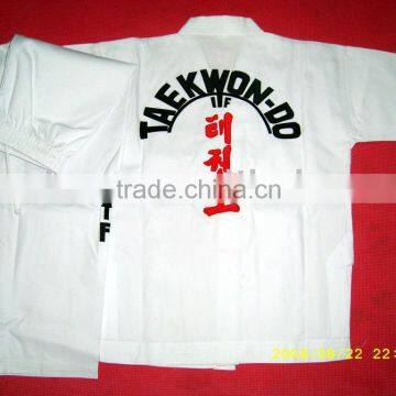 tae kwondo clothing