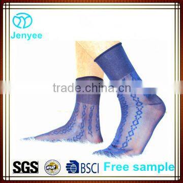 High quanlity custom 100%silk socks for men, silk sock