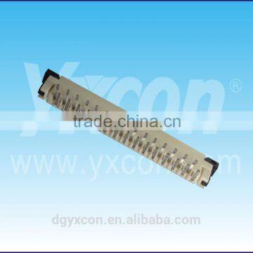 Dongguan Yxcon 15 Pin Dual Row Right Angle FPC Connector photo-4
