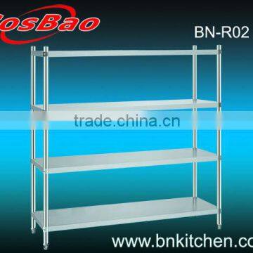 Restaurant supply stainless steel kitchen plate rack