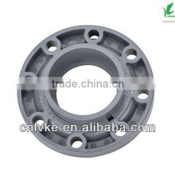 PVC/Plastic Pipe fitting: Flange with socket ends-JIS