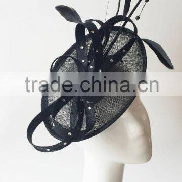 Fascinator hats,fascinator wholesale,sinamay fascinator,black fascinator,wedding fascinator