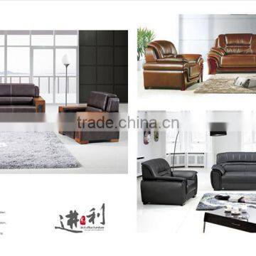 Favorable Price Modern Leather Sofa Made by Chinese Manufacturer photo-2