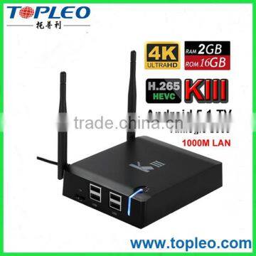 Dual band wifi kiii amlogic s905 from China