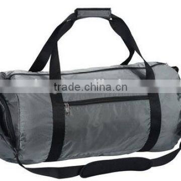 Foldable gym duffel bag for men & women with shoe bag