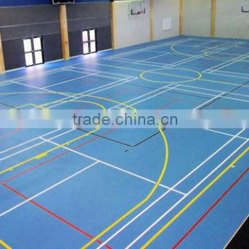 indoor multi-court sport facilities surface SI-PU materials