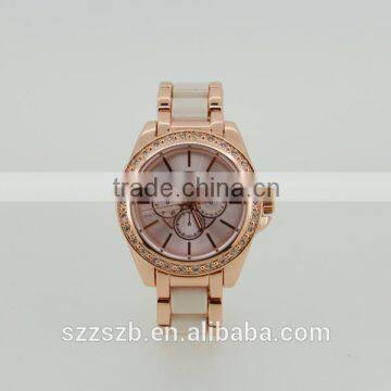 Hot Sale Fashion Elegance Sapphire Ceramic Watch photo-4