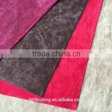 Hot Cheap Sale Double-faced Flock Fabric Use for Shoes Boots photo-2