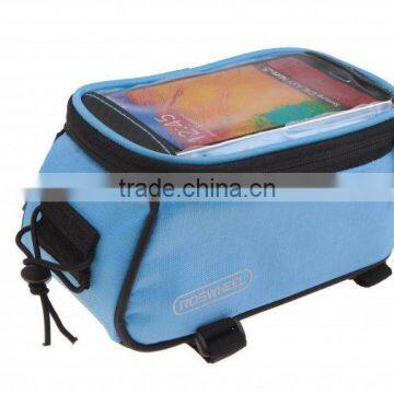 Blue Color Cycling Bike Bicycle Phone Case Frame Front Tube Bag photo-2