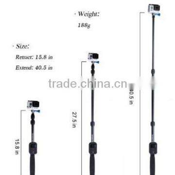 Smatree S2 Pole With Protective ClipCase for WiFi Remote Controller for Go Pro