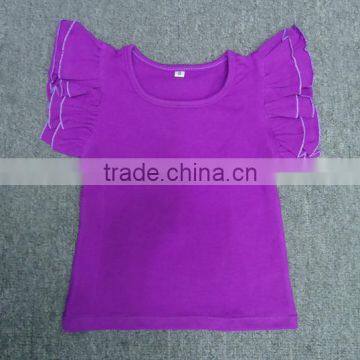 Hot Sale Classical Plain Kids Tank Tops,ruffle Kids Tank Tops,children's Tops in Stock photo-4