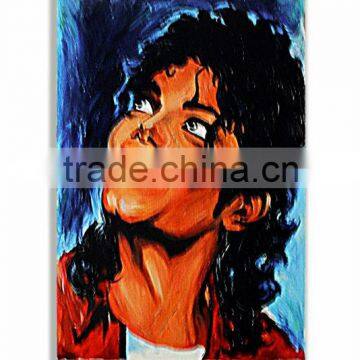 Famous Portrait Michael Jackson Wood Decoration photo-1