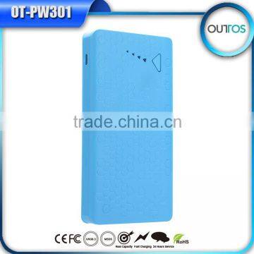 Made in china mobile phone battery charger rohs power bank 8000mah