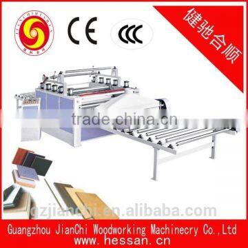 pvc film sticking machine on mdf board/Pneumatic paper Laminating machine high quality