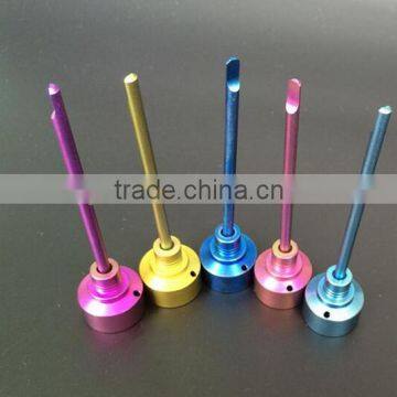 2016 NEW Hot Sale Domeless Titanium Nail Color Carb Cap 18mm Male & Female For Glass Water Pipe Free Shipping