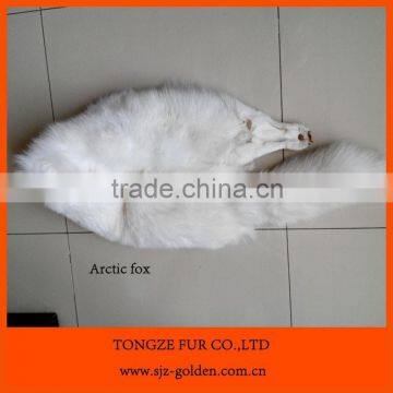 natural fox fur skin