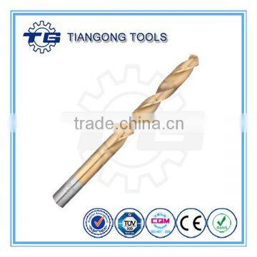 HSS Straight Shank Titanium Coated Drill Bit