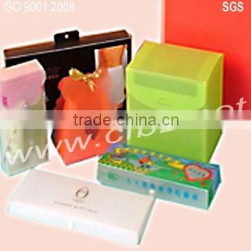 Various gift plastic packaging with printing