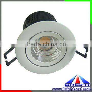 Dimmable 5W COB LED Downlight Warm White 3000K