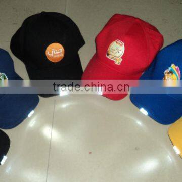 High Quality Custom Logo 5 Led Lights Baseball Cap