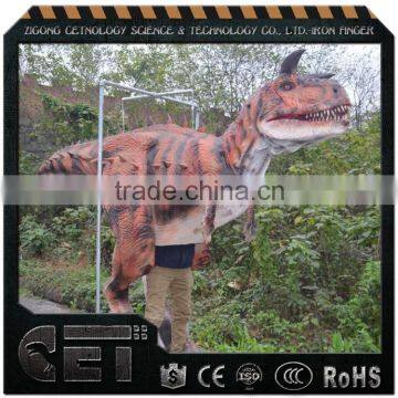 Cetnology-Carnotaurus dinosaur costume animatronic dinosaur costumes