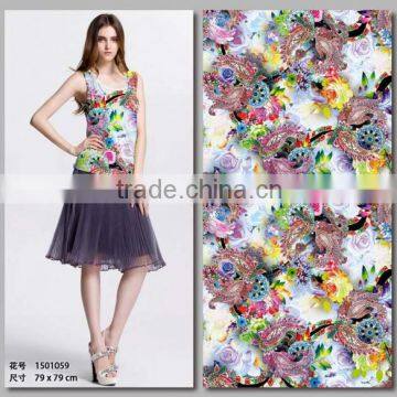 Low Price Twill Dyed Rayon Printing Fabric photo-3