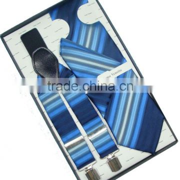 suspenders sets made of micro, silk, cotton, braces,gallus,fashion accessories