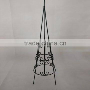 iron powder coated moss pole plant support