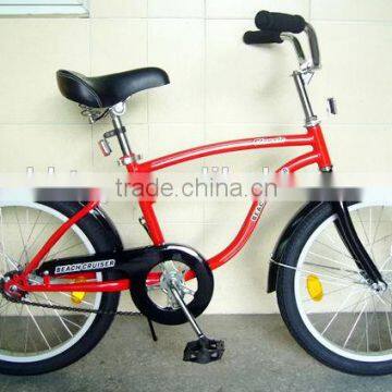 26"/20"red beach bike/cruiser SH-BB002