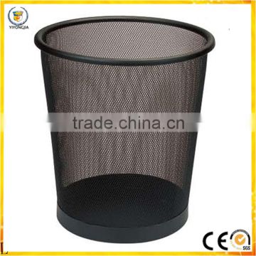 office waste paper bin metal mesh trash bin indoor dustbin