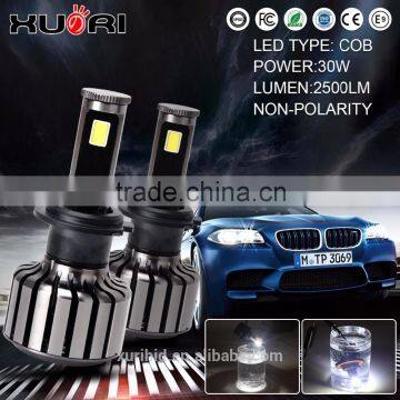 CE, ROHS Cob led 30W led Auto car Headlamp / Headlight Kits H7 led cob headlight 12v 24v led light kits motorcycle                        
                                                                                Supplier's Choice