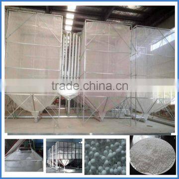 Silo for eps machine