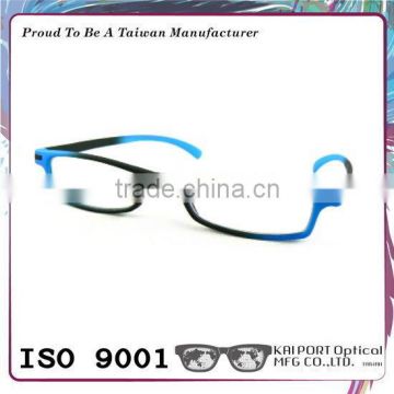 Slim shape and sporty style reading glasses