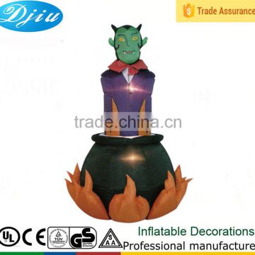 DJ-206 Green ET cat Star old people inflatable decorations up and down moving