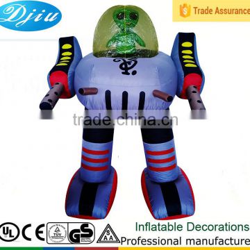 DJ-XT-82 halloween inflatable ET drive attack robot outdoor decoration halloween mask hot sale