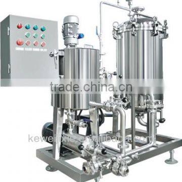 vertical pressurization diatomite filter