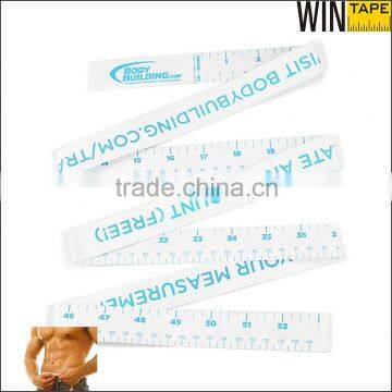 Metric Graduation Water proof Personalized Tyvek Paper Measure Custom Logo Printed Packing Tape                        
                                                Quality Choice