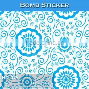 HD-075 CARLIKE Air Bubble Free Car Body Sticker Bomb Camouflage Vinyl