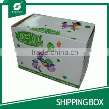 CMYK OFFSET PRINT CORRUGATED SHIPPING BOXES FOR PACKAGING TOYS photo-2